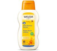 Weleda Baby Bagno Rasserenante Calendula, ideale per il bagnetto serale, formula non schiumogena (1x200 ml)