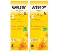 WELEDA Baby Crema Protettiva Calendula Set da 2 - risparmia il 10% con