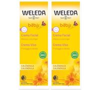 WELEDA Baby Crema Viso Calendula Set da 2 - risparmia il 10% con il co
