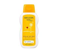 WELEDA Bio Baby Calendula - Additivo naturale per neonati e bambini con olio di mandorla, olio di sesamo e lavanda, vegano, 200 ml