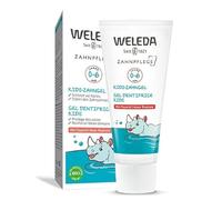 WELEDA Bio Kids - Gel dentifricio naturale con fluoro, per neonati e bambini fino a 6 anni, gel per la cura dentale naturale protegge dalla carie e favorisce l'indurimento dello smalto dei denti