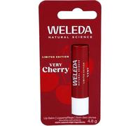 WELEDA Bio Very Cherry Lip Balm Limited Edition - Balsamo per labbra naturale con profumo di ciliegia (1 x 4,8 g)
