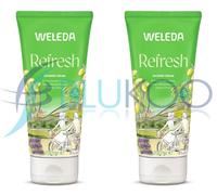 Weleda Doccia Cremosa Limone, bagnoschiuma cremoso dalla vivace fragranza a base di limone e litsea cubeba, con tensioattivi di origine vegetale (1X200 ml)