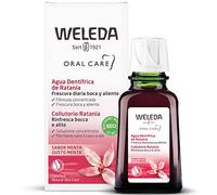 Weleda Colluttorio Ratania, potente colluttorio concentrato naturale, per un alito fresco e gengive sane, a base di estratti di mirra e radice di ratania (1X 50 ml)
