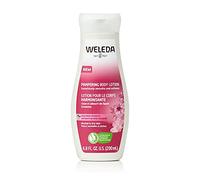 Weleda Crema Fluida Levigante Rosa mosqueta, crema corpo dalla texture setosa, idrata a lungo la pelle e la rende più elastica, vellutata e morbida come la seta (1x200 ml)