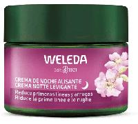 Weleda Crema Notte Levigante Rosa Mosqueta e Té Bianco, Rafforza la barriera cutanea, riduce le prime rughe e idrata in profondità (1x40 ml)