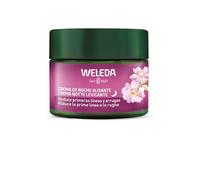 Weleda Crema Notte Levigante Rosa Mosqueta e Té Bianco, Rafforza la barriera cutanea, riduce le prime rughe e idrata in profondità (1x40 ml)