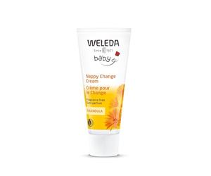 Weleda Crema Protettiva Baby Calendula Senza profumo, lenisce e protegge al cambio pannolino, riduce arrossamenti e previene irritazioni, senza profumo, adatta alle pelle più sensibili, (1x75ml)
