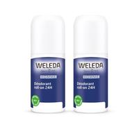 Weleda Deodorante da uomo Roll-on 24H, confezione da 2 x 50 ml