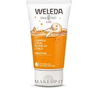 Weleda Doccia Crema E Shampoo 2 In 1 Happy Orange 150 ml - Doccia crema shampoo