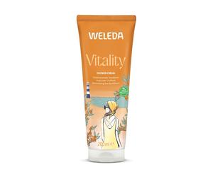 WELEDA Doccia Cremosa Vitality Olivello Spinoso 200 ml Gel doccia