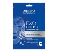 Weleda Exo Boost Maschera in tessuto al collagene con genziana estiva e stella alpina alpina