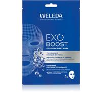 Weleda Exo Boost maschera rivitalizzante in tessuto con collagene 20 ml