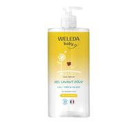 WELEDA - Gel detergente delicato alla calendula senza profumo - Pulisce delicatamente - Per la toilette quotidiana delle pelli delicate di neonati e bambini piccoli - / - 750 ml