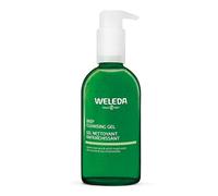 Weleda - Gel detergente viso rinfrescante, pulisce e rimuove lo sporco e l'impurità, non secca la pelle, con aloe vera e acqua di hammamelis, per pelli normali e miste - 1x150 ml