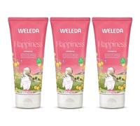 WELEDA Gel Doccia Happiness Pompelmo 3x200 ml