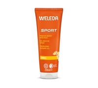 Weleda Gel Doccia Sport Arnica, docciaschiuma con ingredienti bio certificati, formula biodegradabile e tensioattivi vegetali delicati, azione tonificante e rinfrescante (1x200ml)