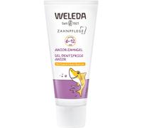 WELEDA Gel per denti Bio Junior con fluoro - Dentifricio per cosmetici naturali per bambini dai 6 ai 12 anni. Gel per la cura dentale naturale protegge dalla carie e favorisce l'indurimento dello