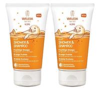 WELEDA KIDS Doccia-Shampoo Arancia Fruttata Set da 2 - risparmia il 10