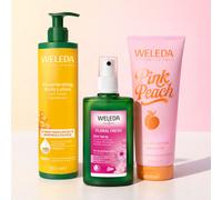 Weleda Latte Corpo (250ml) + gel doccia (200ml) e deodorante (100ml)