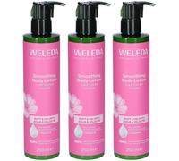 Weleda Latte Corpo Levigante Rosa 3x250 ml