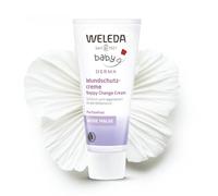 Weleda Baby Derma White Mallow Nappy Change Cream crema nutriente per pelli irritate 50 ml per bambini