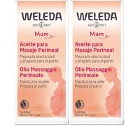 WELEDA Olio Massaggio Perineale 2x50 ml Olio da massaggio