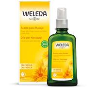 Weleda Olio per Massaggi alla Calendula, adatto a tutti i tipi di pelle anche quelle più delicate, con estratti di fiori di calendula bio e camomilla(1X100 ml)