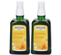 WELEDA Olio per Massaggi Calendula 2x100 ml