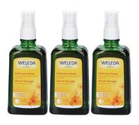 WELEDA Olio per Massaggi Calendula 3x100 ml