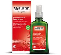Weleda Olio Rigenerante Melograno, trattamento rassodante per una pelle perfettamente morbida e curata, profumo femminile di arancia, davana e vaniglia (1X100 ml)