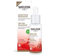 Weleda Olio Viso Rassodante Melograno, trattamento antiage intensivo, ricco di antiossidanti e a base di estratti vegetali BIO certificati, idratazione immediata ed effetto rassodante, 1X30 ml