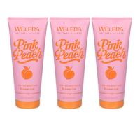 Weleda Pink Peach Gel Doccia Rinfrescante 3x200 ml