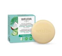WELEDA Shampoo biologico solido, idratante e lucentezza - sapone naturale per capelli dall'aspetto sano con aloe vera, olio di cocco e proteine di canapa. Shampoo per capelli naturale senza siliconi