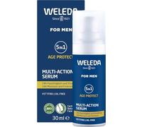 WELEDA Siero viso Uomo Multiazione 5 in 1, siero per la cura del viso, riduce le rughe e tonifica la pelle, con aloe vera e succo di melagrana (1x30 ml)