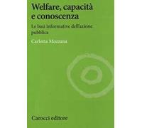 Welfare, capacità e conoscenza. Le basi informative dell'azione pubblica