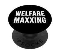 Welfare Maxxing PopSockets PopGrip Adesivo