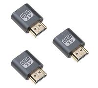 Welight HDMI Dummy 4K (3 Pack) Adattatore Simulatore Emulatore per Oculus Rift Ghost Htc Vive Raspberry Pi GPU