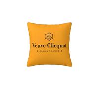 Welikekitchen Cuscino esterno per Veuve Clicquot Champagne Arancio con imbottitura