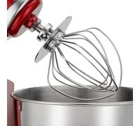 Welikekitchen Frusta in acciaio inox lavabile in lavastoviglie per robot da cucina KitchenAid con testa motore ribaltabile 5KSM5THWSS