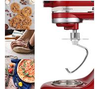 Welikekitchen Gancio per impastare in acciaio inox per robot da cucina KitchenAid con testa motore ribaltabile