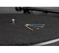 We'lite MC DAISON Compatibile con Musicmaniashop.Com Set 4 cavetti Dorati universali per Shell o per Le testine dei Giradischi