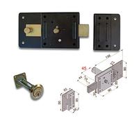 Welka 01145801 Serratura Infilare, Cilindro Staccato