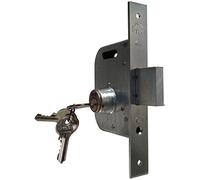 Welka 16160-10 062 Serratura per Cancelli, 2 Mandate, 45 mm