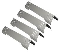 WELL GRILL 40,2 cm, copertura bruciatore per barbecue a gas Rösle Videro G4, G4-S, G4-S Nero, Vario+, in acciaio inox per barbecue a gas Rösle Videro G4, 4 pezzi
