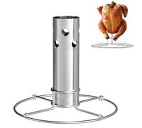 WELL GRILL Griglia per pollo, in acciaio inox, per la maggior parte dei barbecue a gas e forno