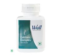 Well Herbals Calcio Ossa Forti Denti Complesso Corpo Bisogno 60 Compresse Spe...