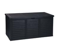 WELL HOME - Baule da giardino 'Hippo' da 314 litri ideale per riporre gli oggetti