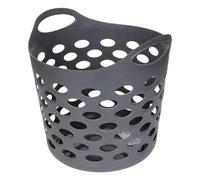 WELL HOME - Cesto portabiancheria grigio 28 L