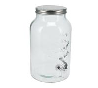 Well Home - Dispenser per bevande da 5500 ml con coperchio metallico